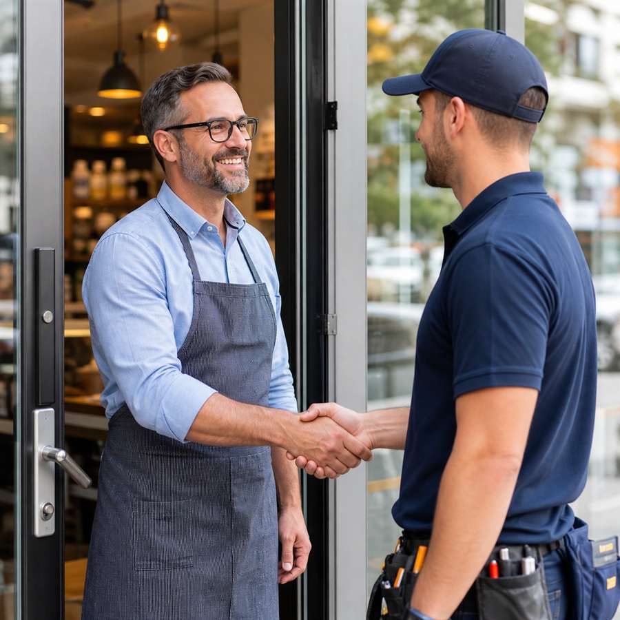 Commercial door hardware in Boise