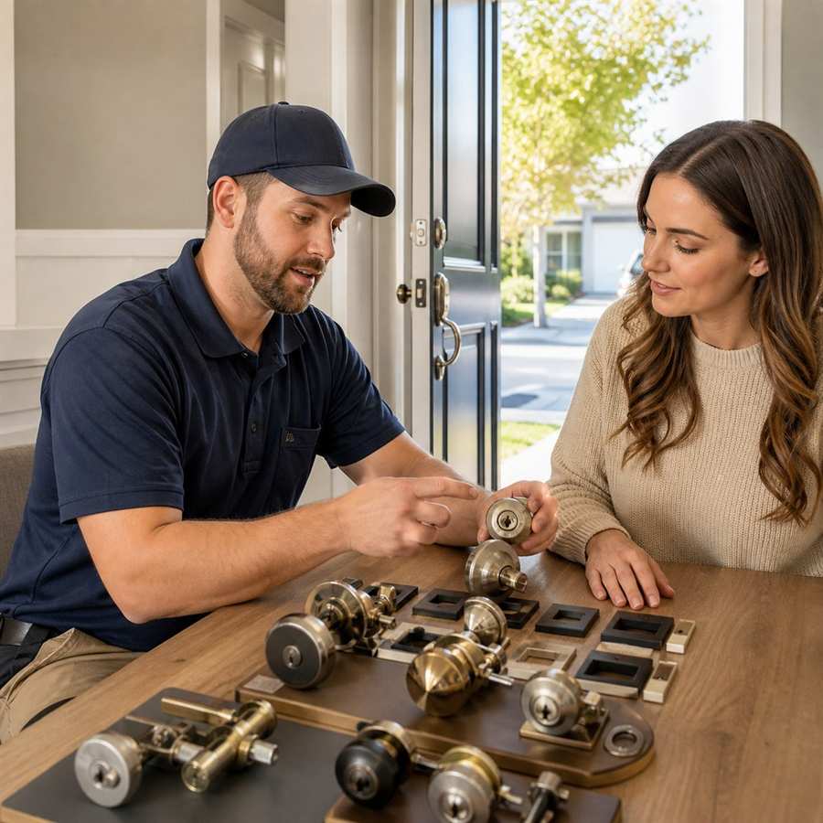 High-security deadbolt in Boise